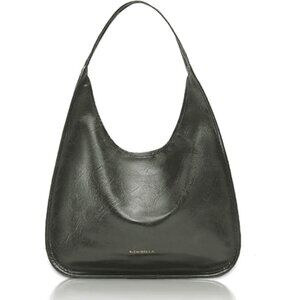 Newbella Women's Green Soft PU Leather Shoulder Tote Hobo Purses with Zipper